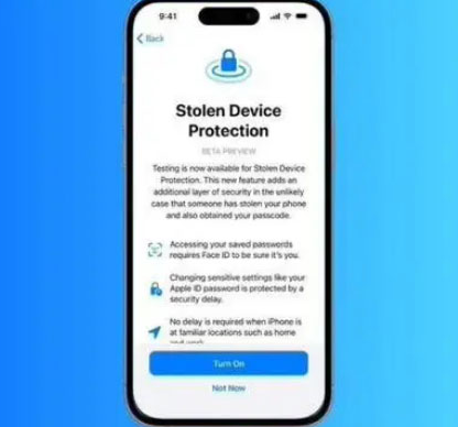 安次苹果授权维修店分享被盗设备保护功能开启方法 