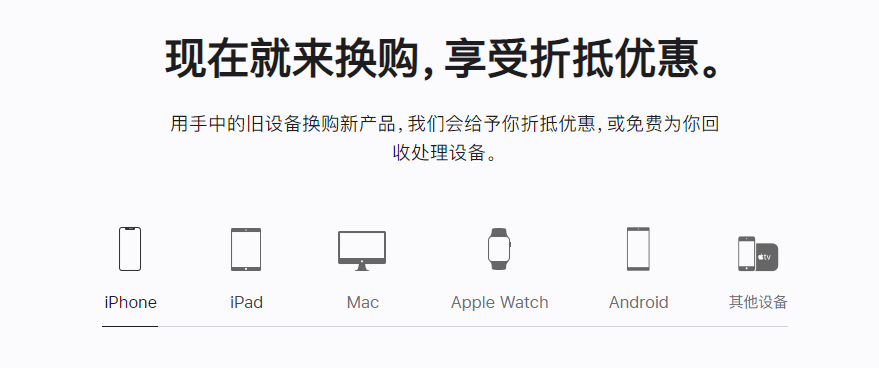 安次苹果手机维修分享iPhone以旧换新的去处 