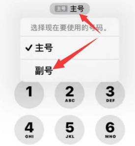 安次苹果14维修店分享iPhone 14 Pro Max使用副卡打电话的方法 